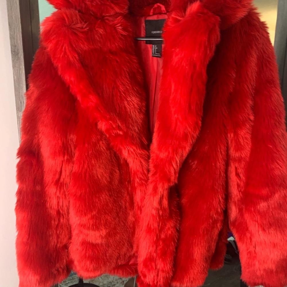 Forever 21 fur coat